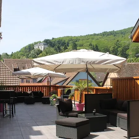 Restaurant 3 Chateaux Отель Рибовиль