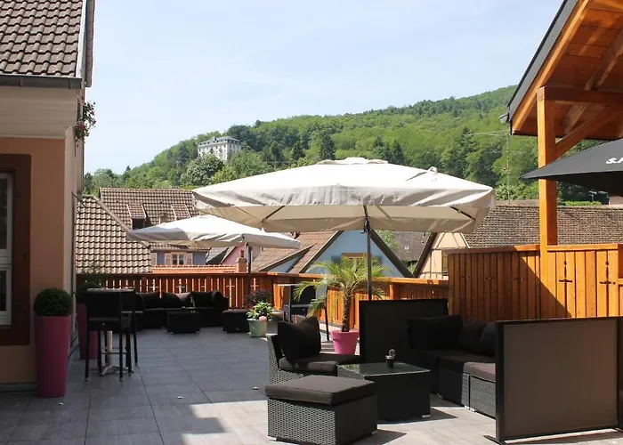 Restaurant 3 Chateaux Otel Ribeauvillé